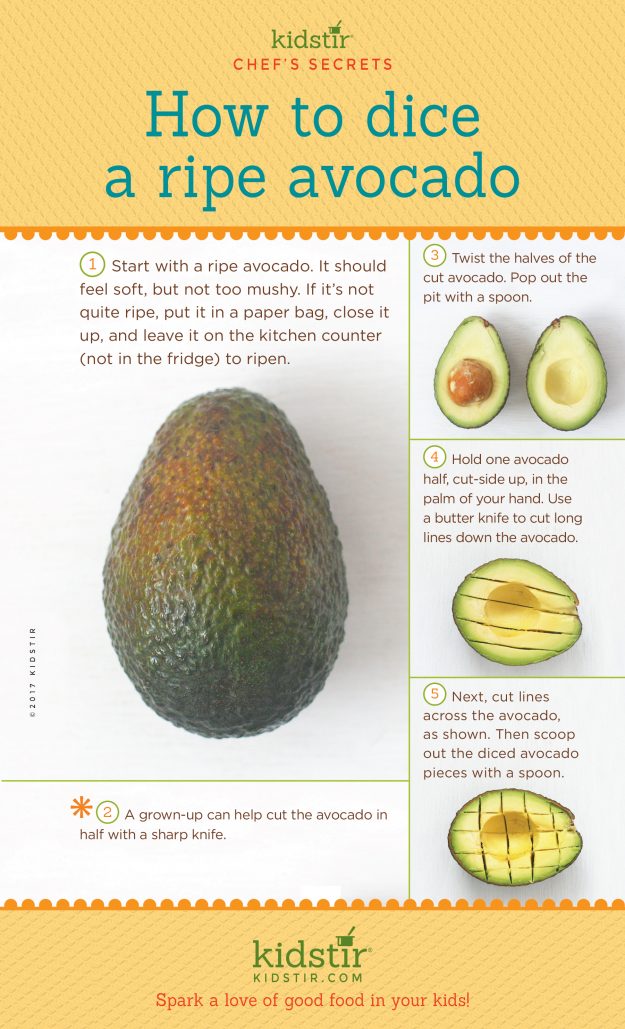 How To Dice A Ripe Avocado