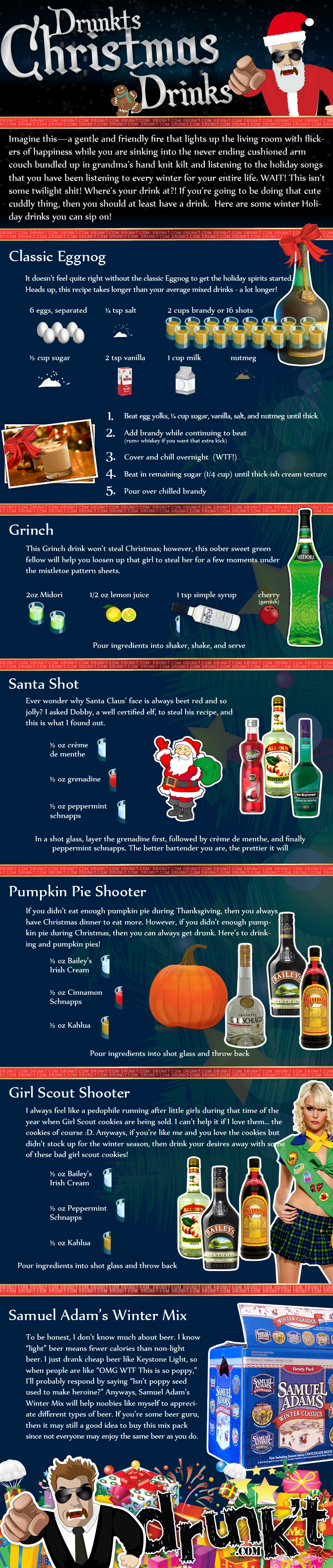 6 Christmas Drinks