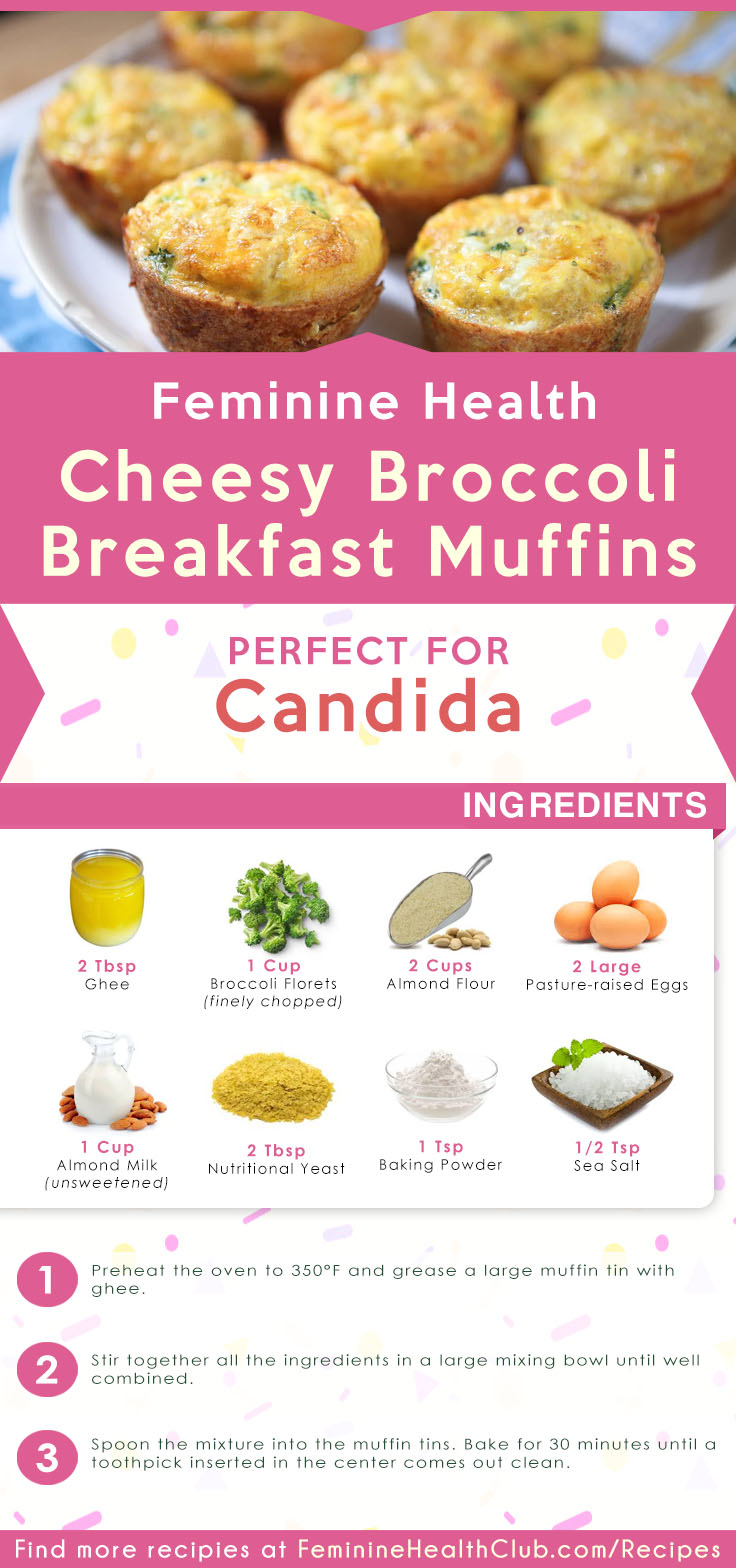 Cheesy Broccoli Breakfast Muffins Recipe