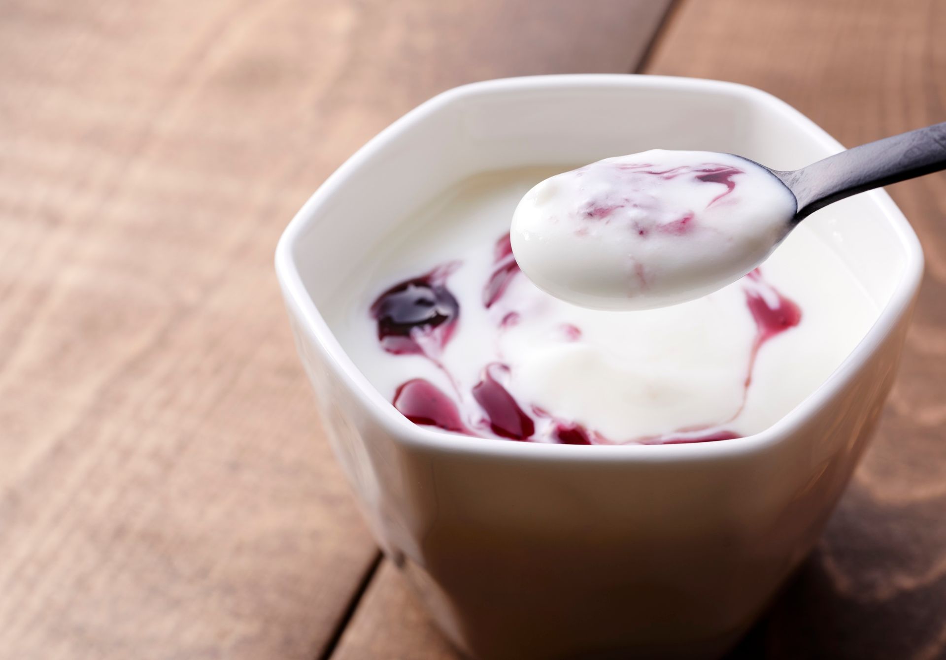 Flavored yogurt