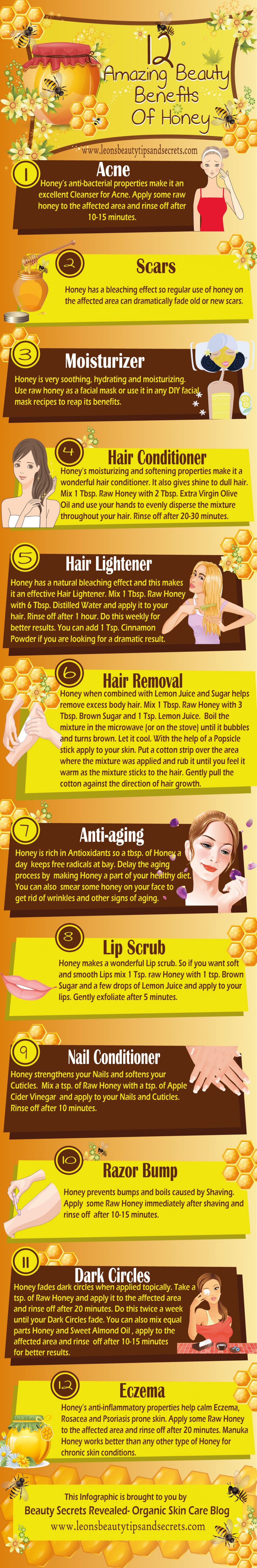 12 Amazing Beauty Benefits of Honey