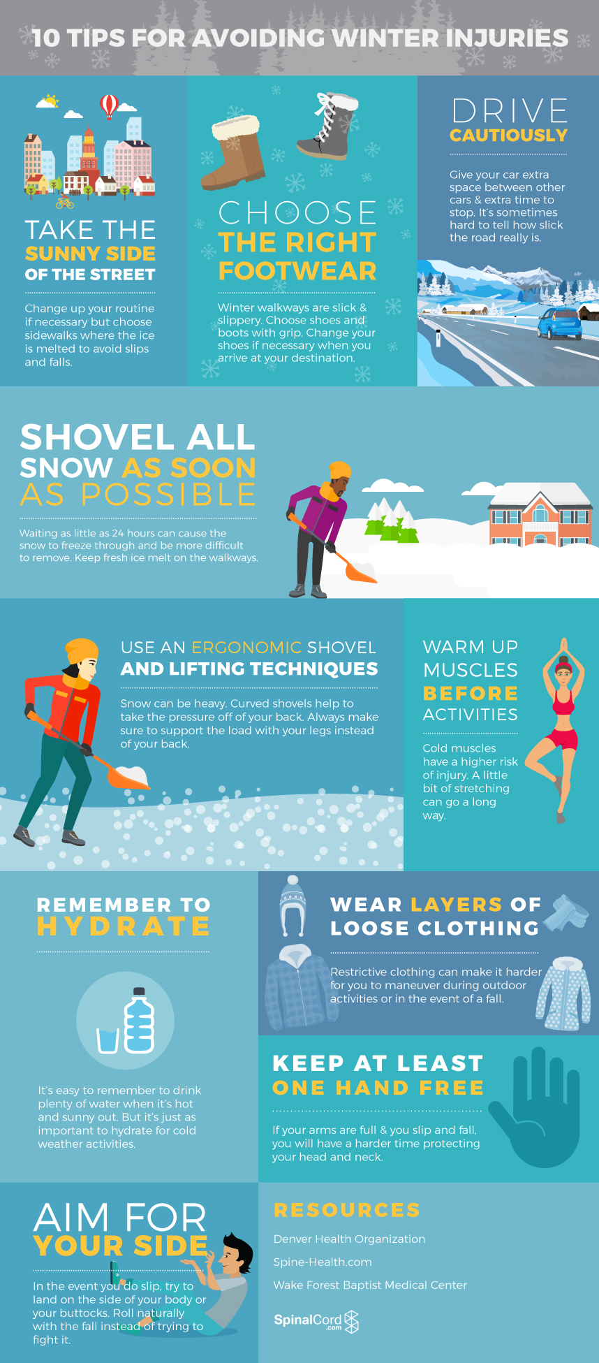 10 Tips for Avoiding Winter Injury