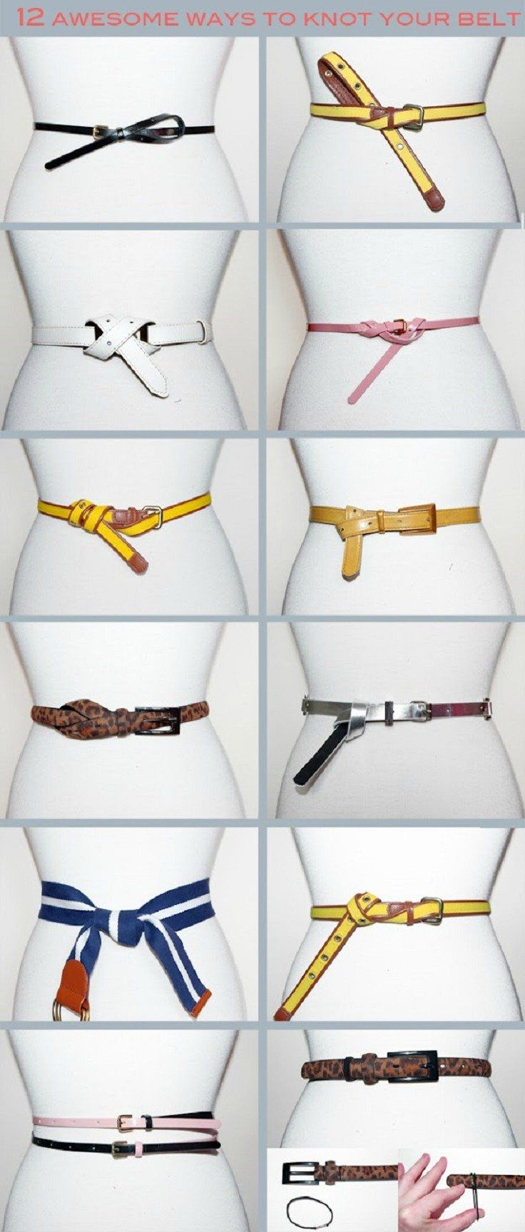 12 Awesome Ways to Knot Your Belt