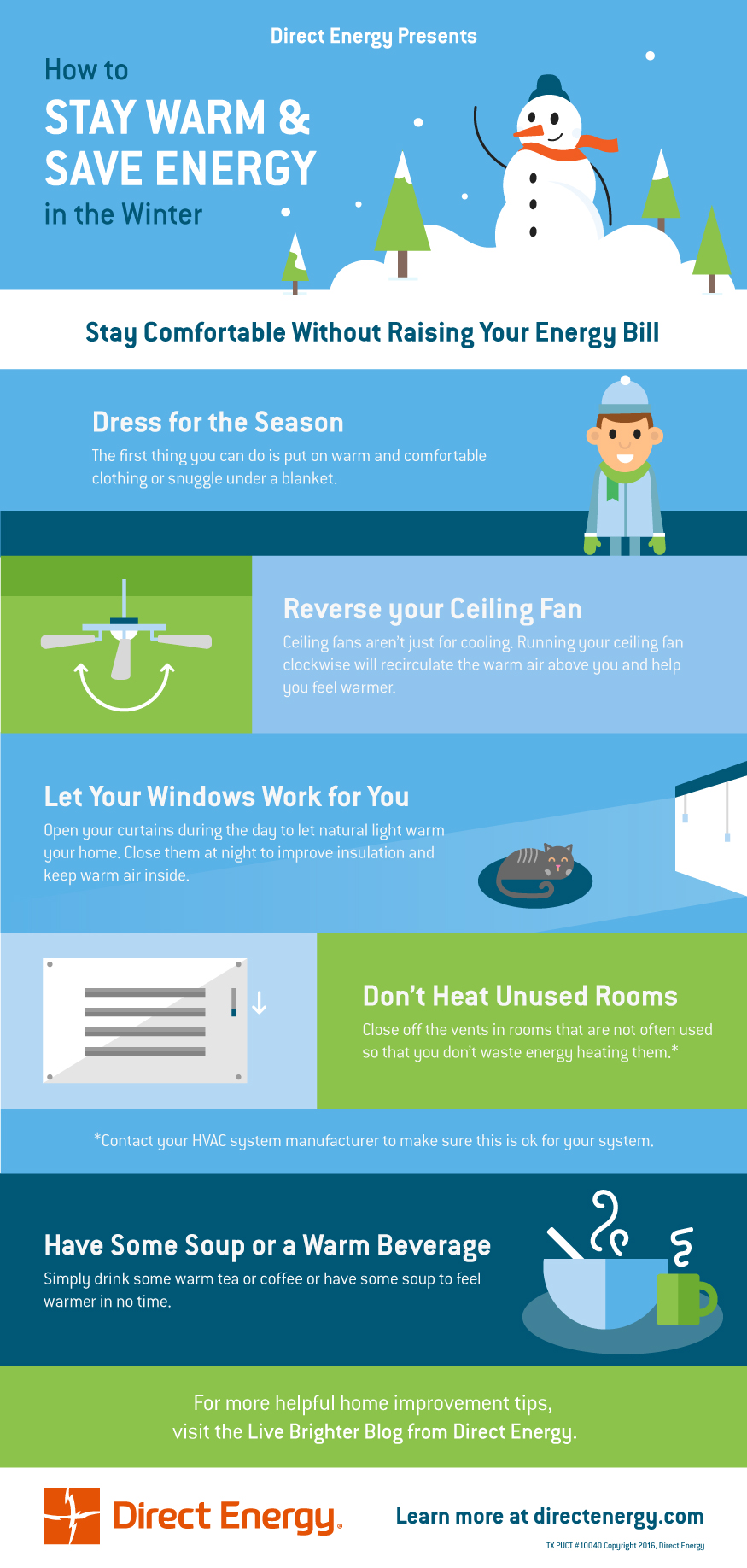 How to Save Energy in the Winter