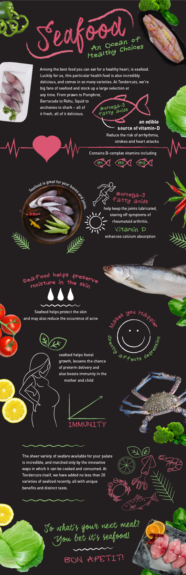 Seafood an Ocean of Healthy Choices