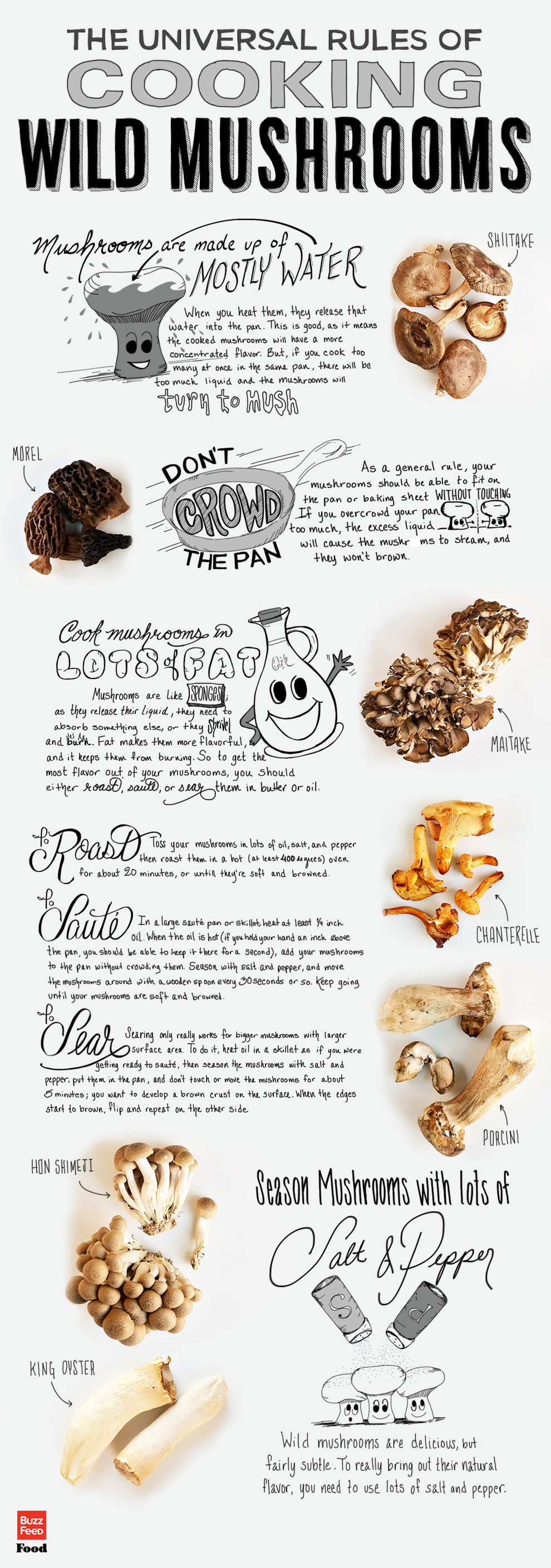 The Universal Rules of Cooking Wild Mushrooms