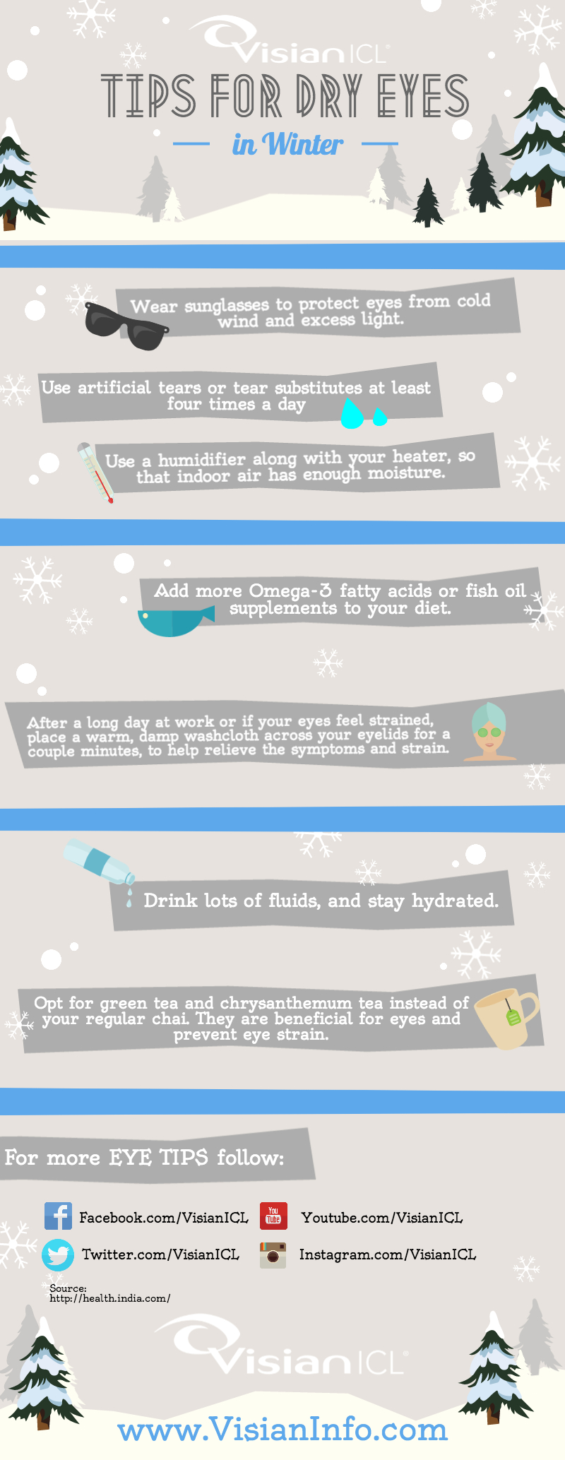 Tips for Dry Eyes in the Winter