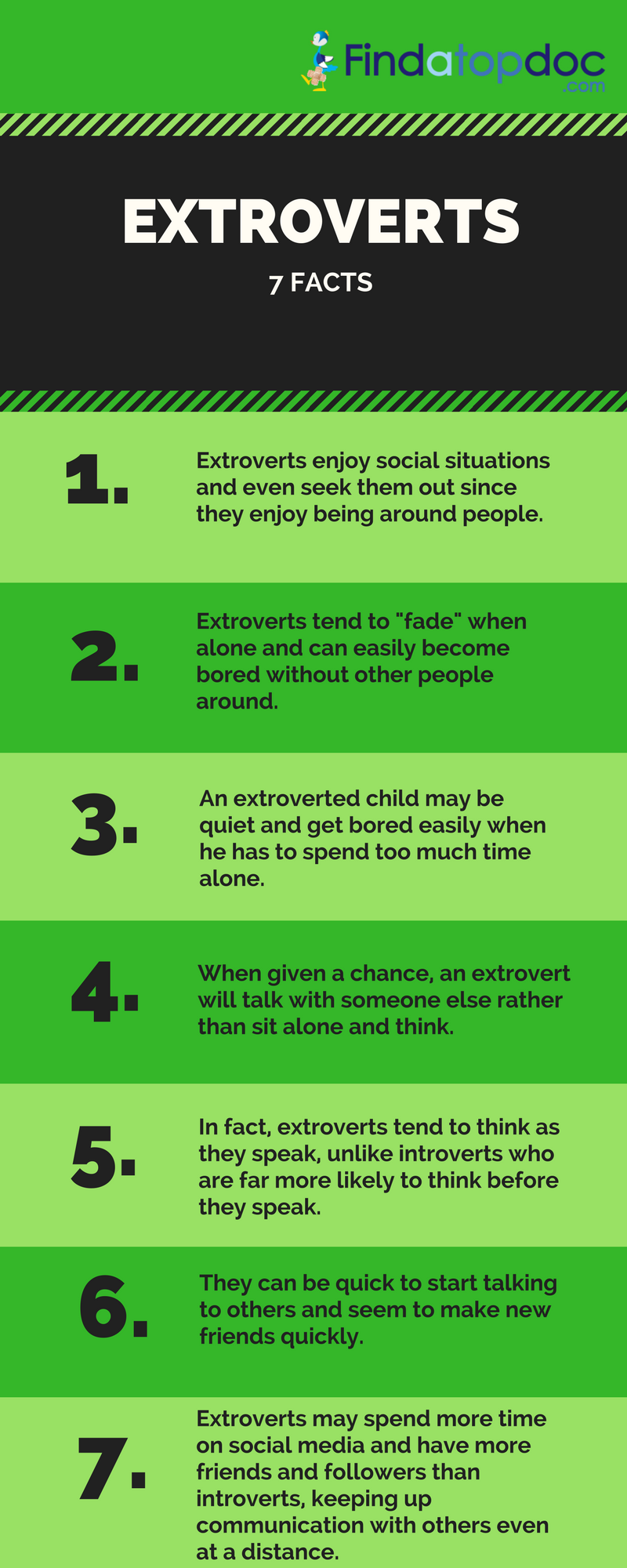 7 Facts About Extroverts