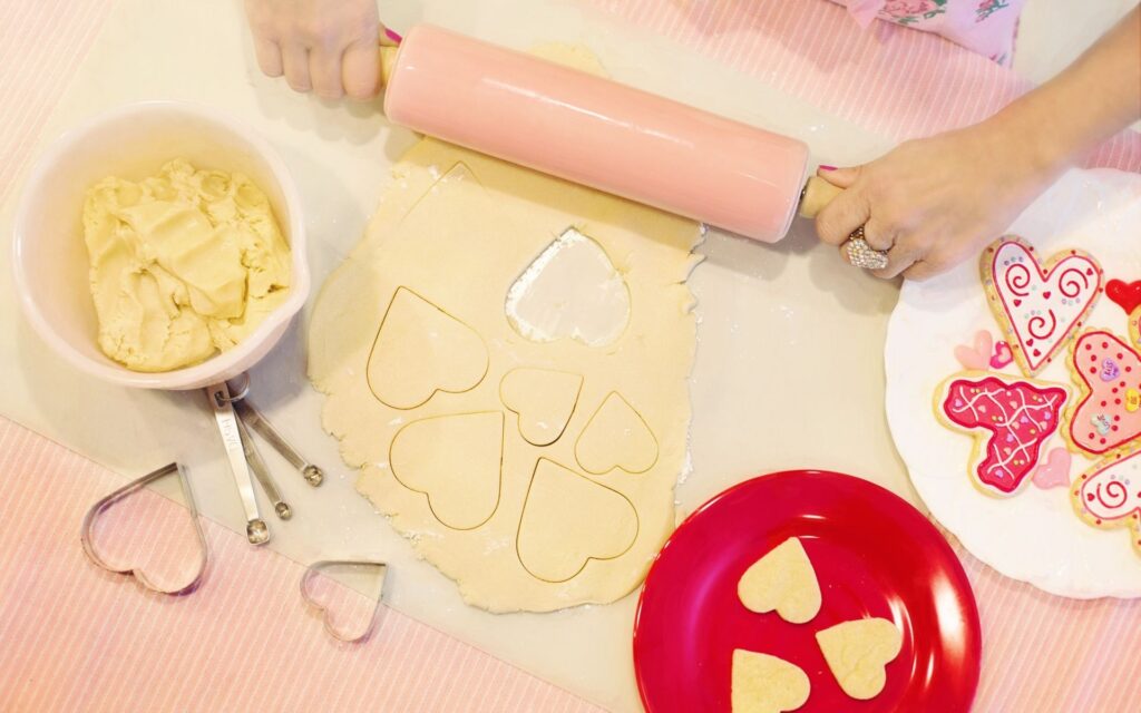 Bake Conversation Heart Cookies