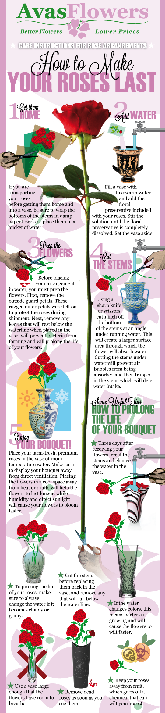 How to Make Your Roses Last