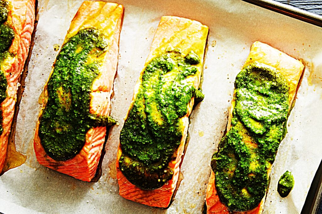 Meal photo - 5-Ingredient Pesto Baked Salmon