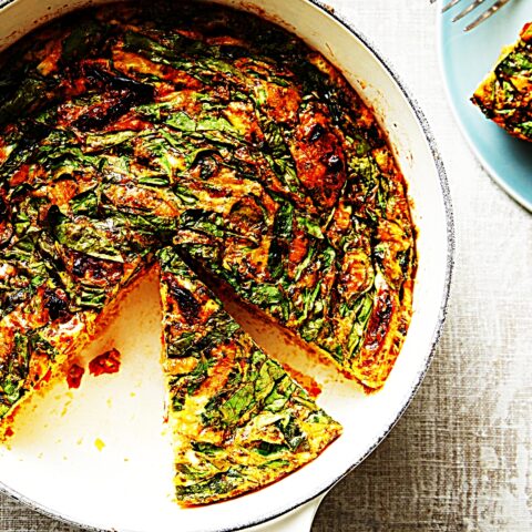 Meal photo - 5 Ingredient Sun-Dried Tomato and Spinach Frittata