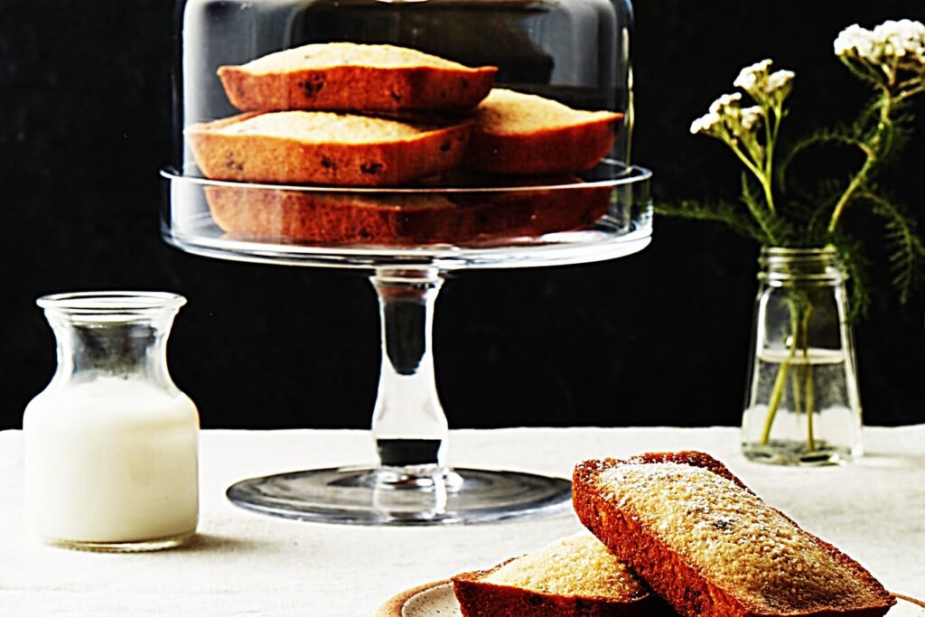 Meal photo - Almond Financier with Orange Zest and Cocoa Nibs