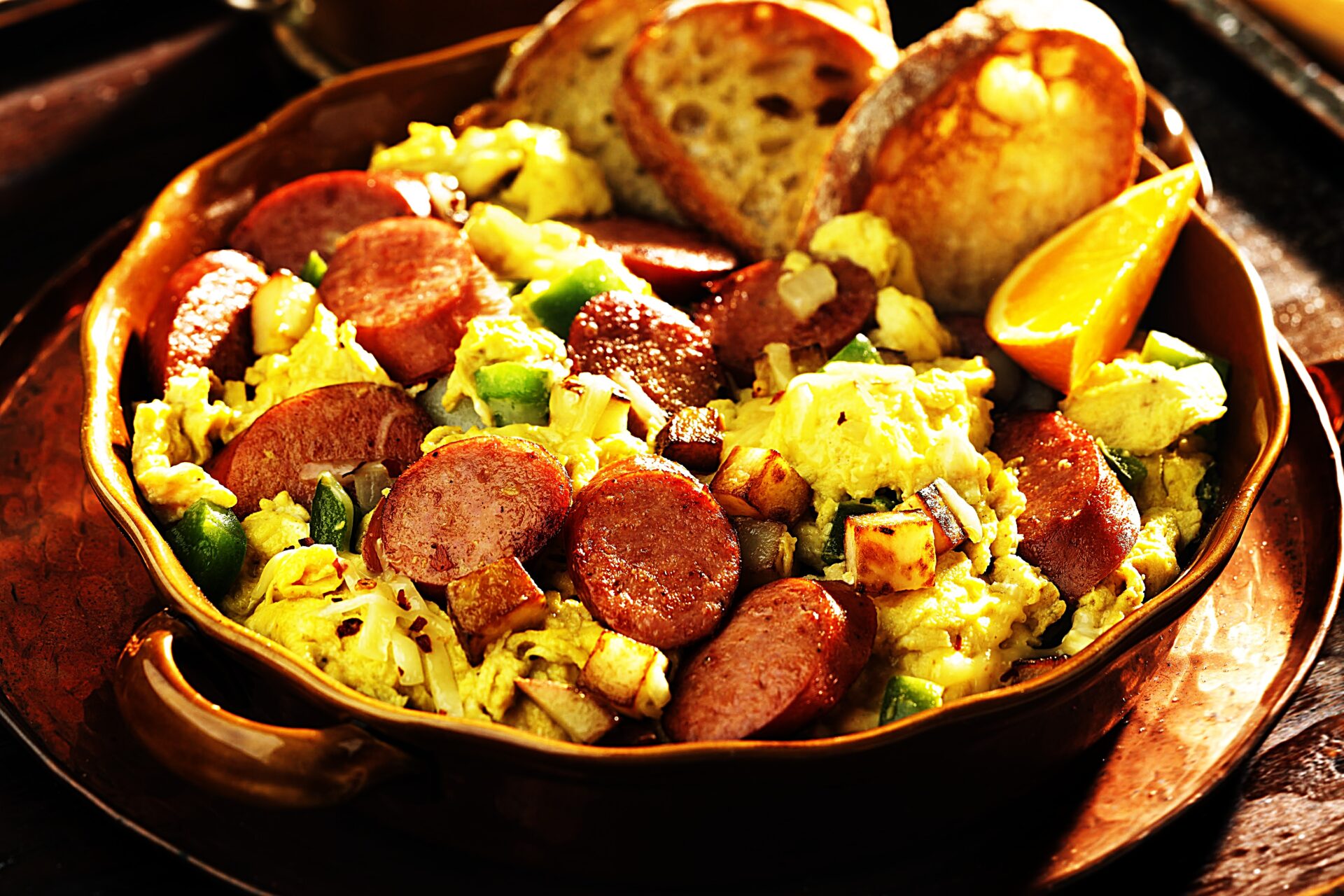 Meal photo - Andouille Sausage Cajun Scramble