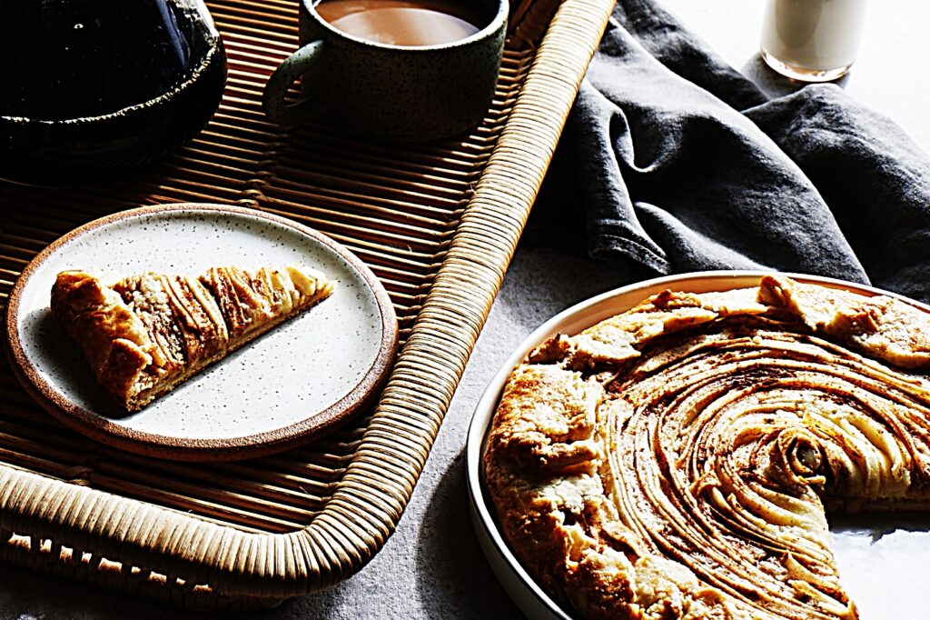 Meal photo - Apple Noodle Cheesecake Galette