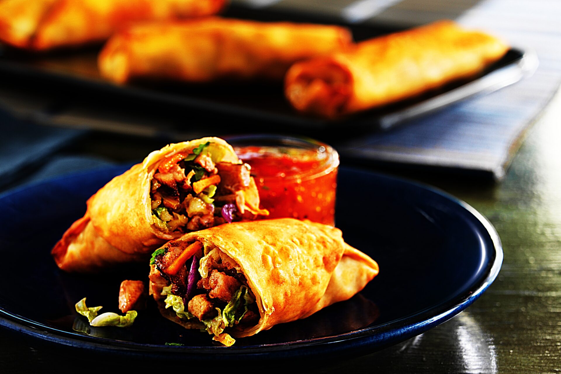 Meal photo - Baked Pork Egg Rolls