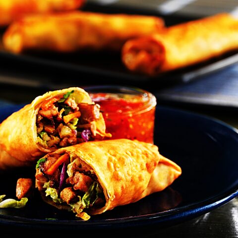 Meal photo - Baked Pork Egg Rolls