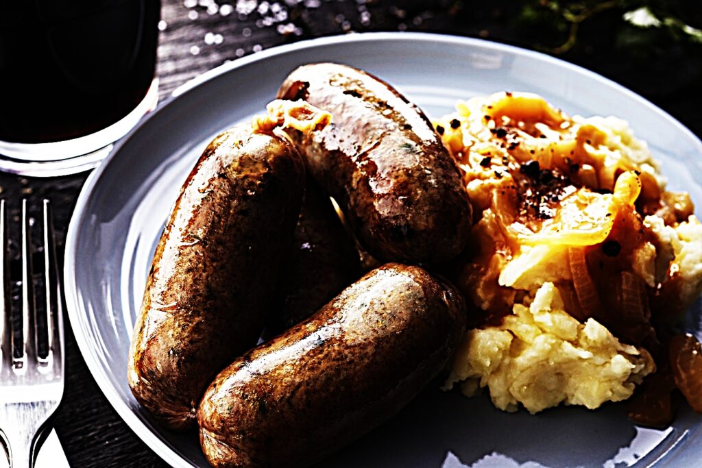 Meal photo - Bangers and Mash