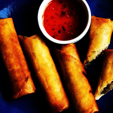 Meal photo - Beef and Vegetable Lumpia