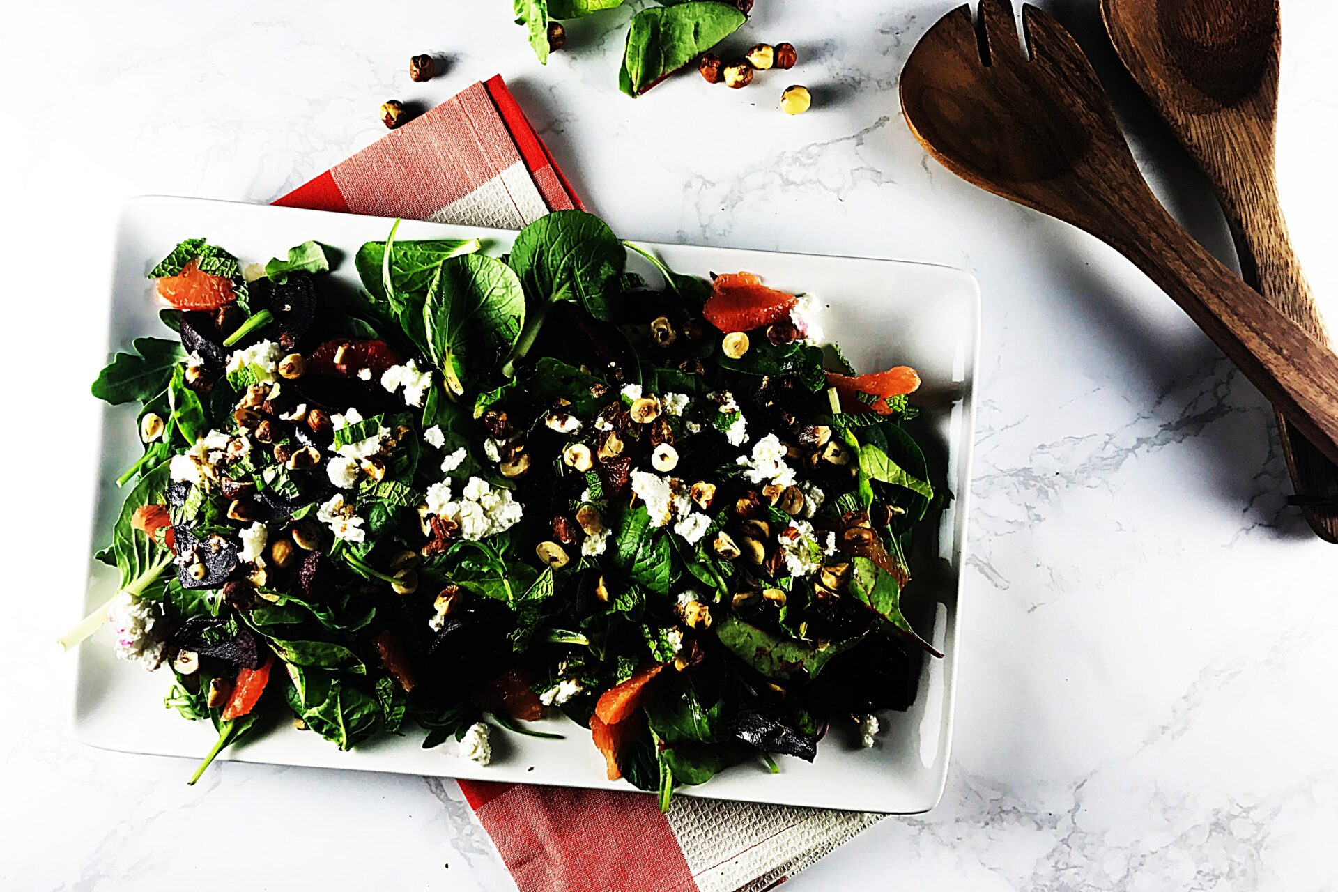 Meal photo - Beet, Goat Cheese, and Grapefruit Salad