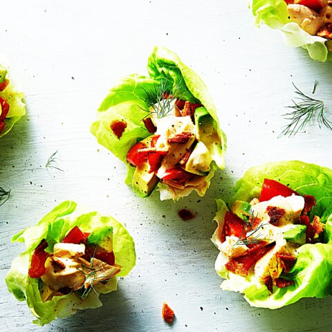 Meal photo - BLTA Chicken Lettuce Wraps