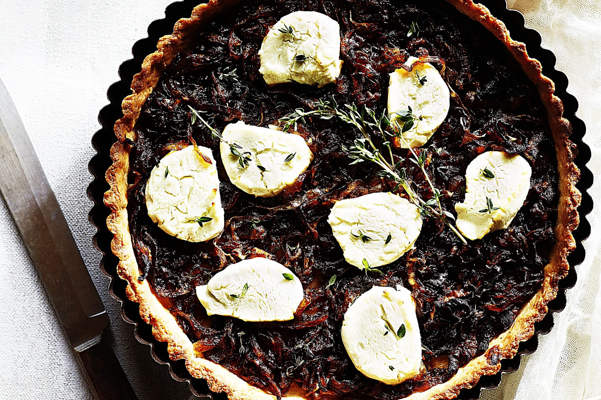 Meal photo - Caramelized Onion and Goat Cheese Tart