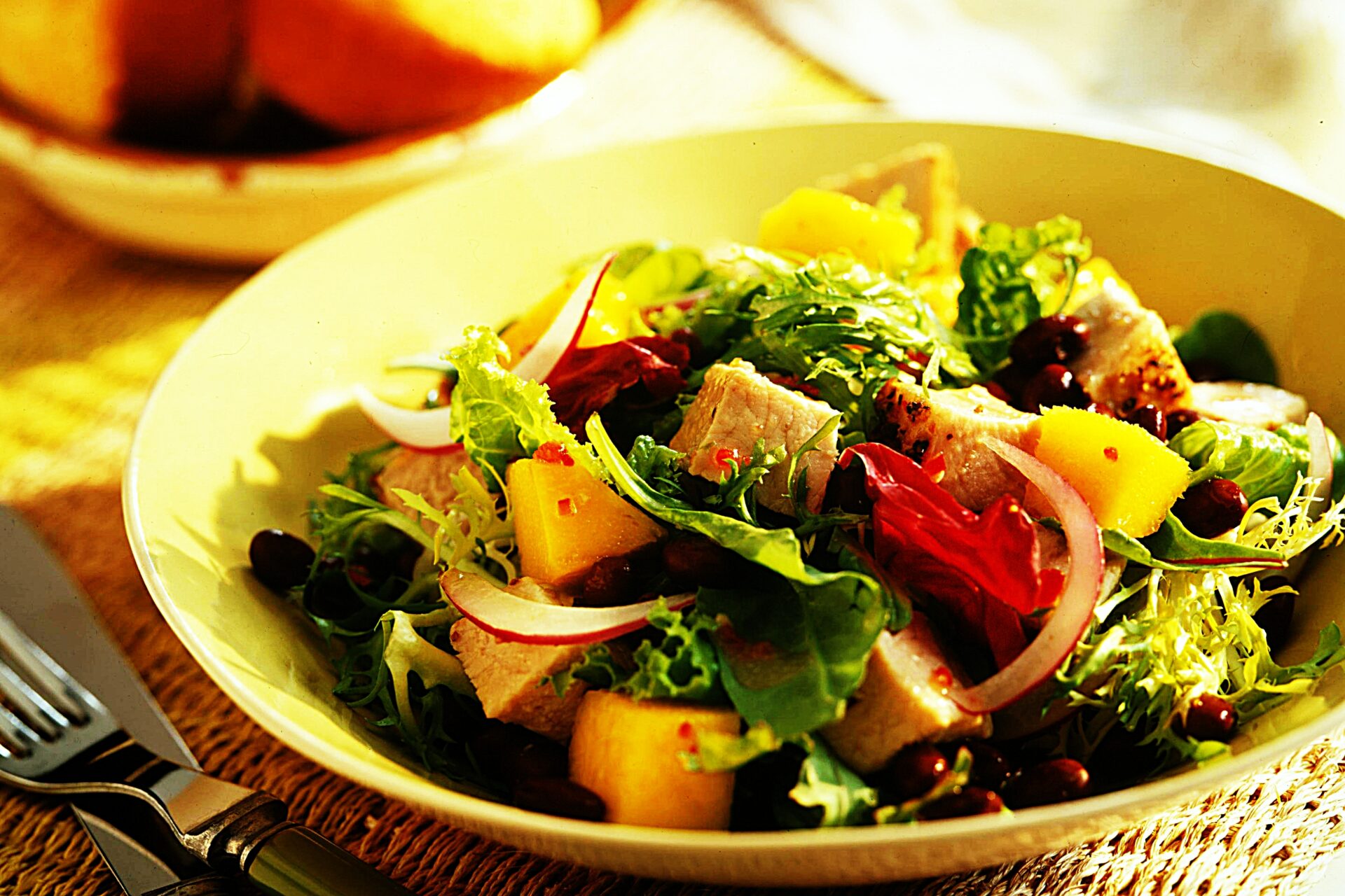 Meal photo - Caribbean Pork and Mango Salad