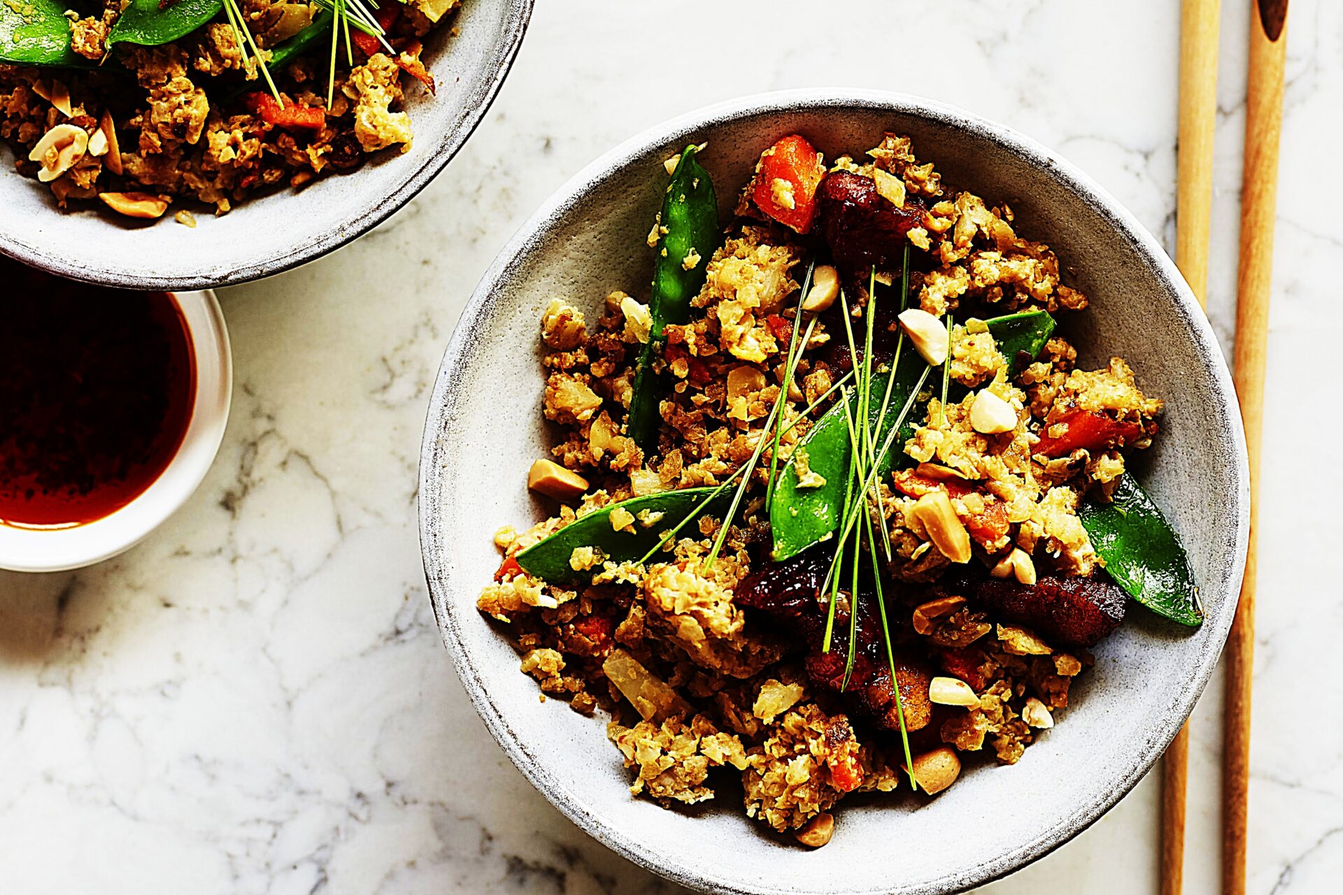 Meal photo - Cauliflower Fried Rice with Crispy Pork