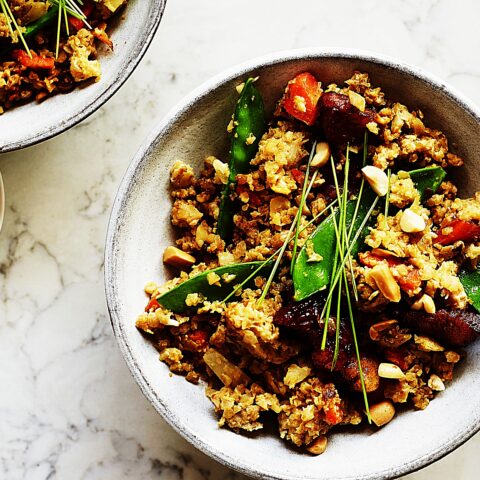 Meal photo - Cauliflower Fried Rice with Crispy Pork