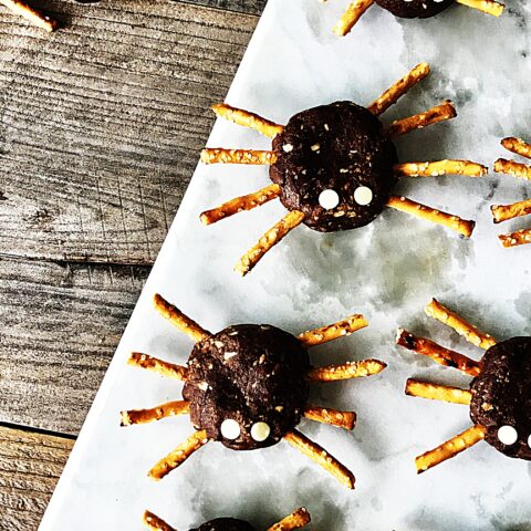 Meal photo - Chocolate-Mint Halloween Spiders