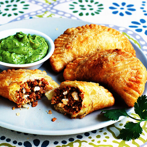 Meal photo - Chorizo & Cheese Empanadas with Avocado Crema