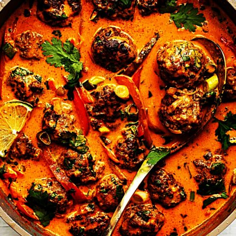 Meal photo - Coconut Curry Pork Meatballs