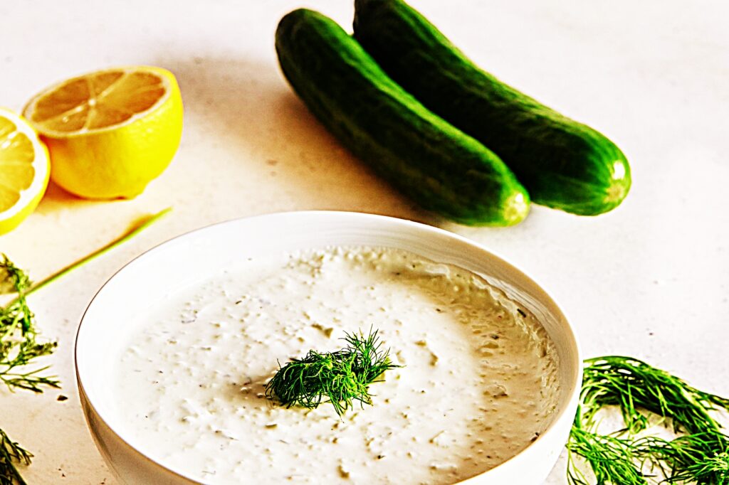 Meal photo - Cool Cucumber and Herb Tzatziki