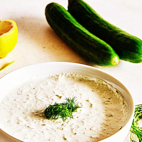 Meal photo - Cool Cucumber and Herb Tzatziki