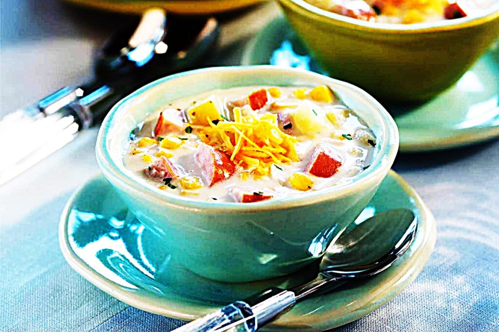 Meal photo - Corn Chowder With Smoked Sausage