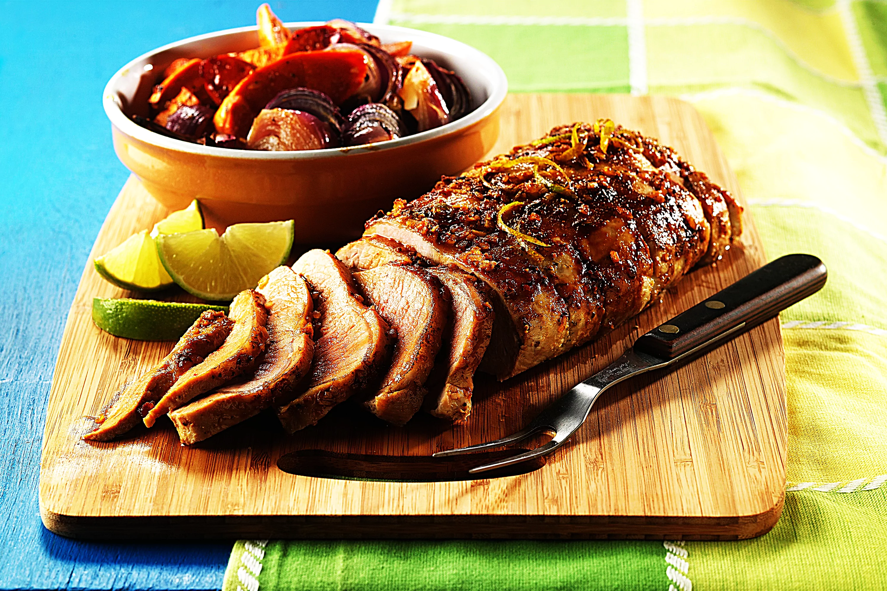 Cuban Glazed Pork Loin