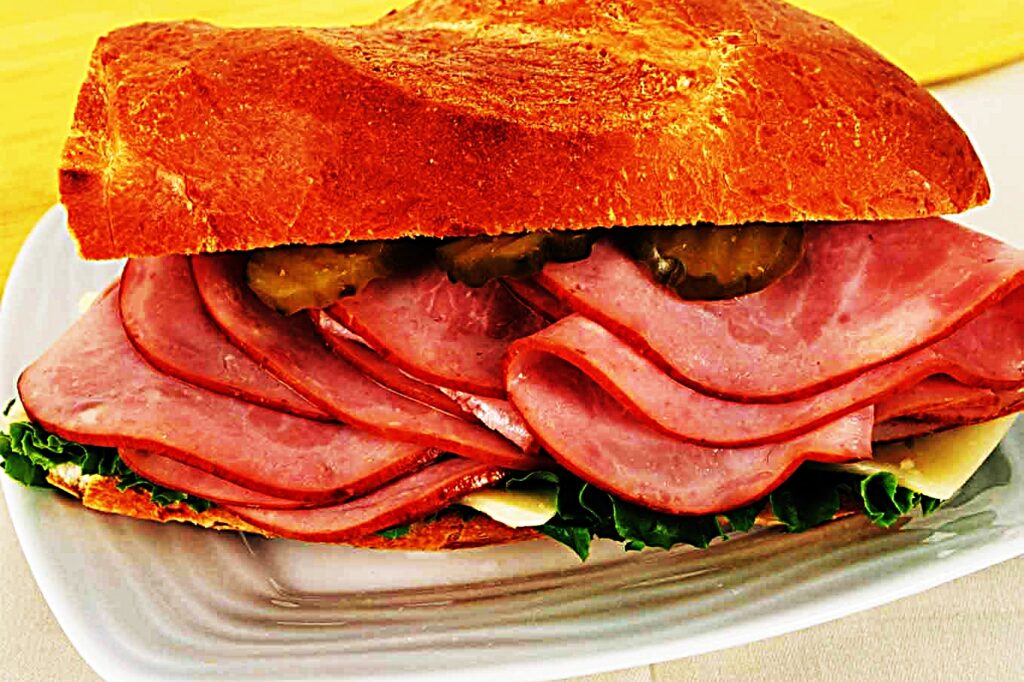 Meal photo - Cuban Style Ham Sandwich