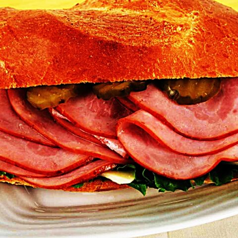 Meal photo - Cuban Style Ham Sandwich