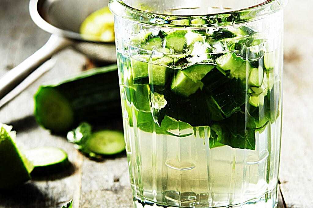 Meal photo - Cucumber-Basil Simple Syrup