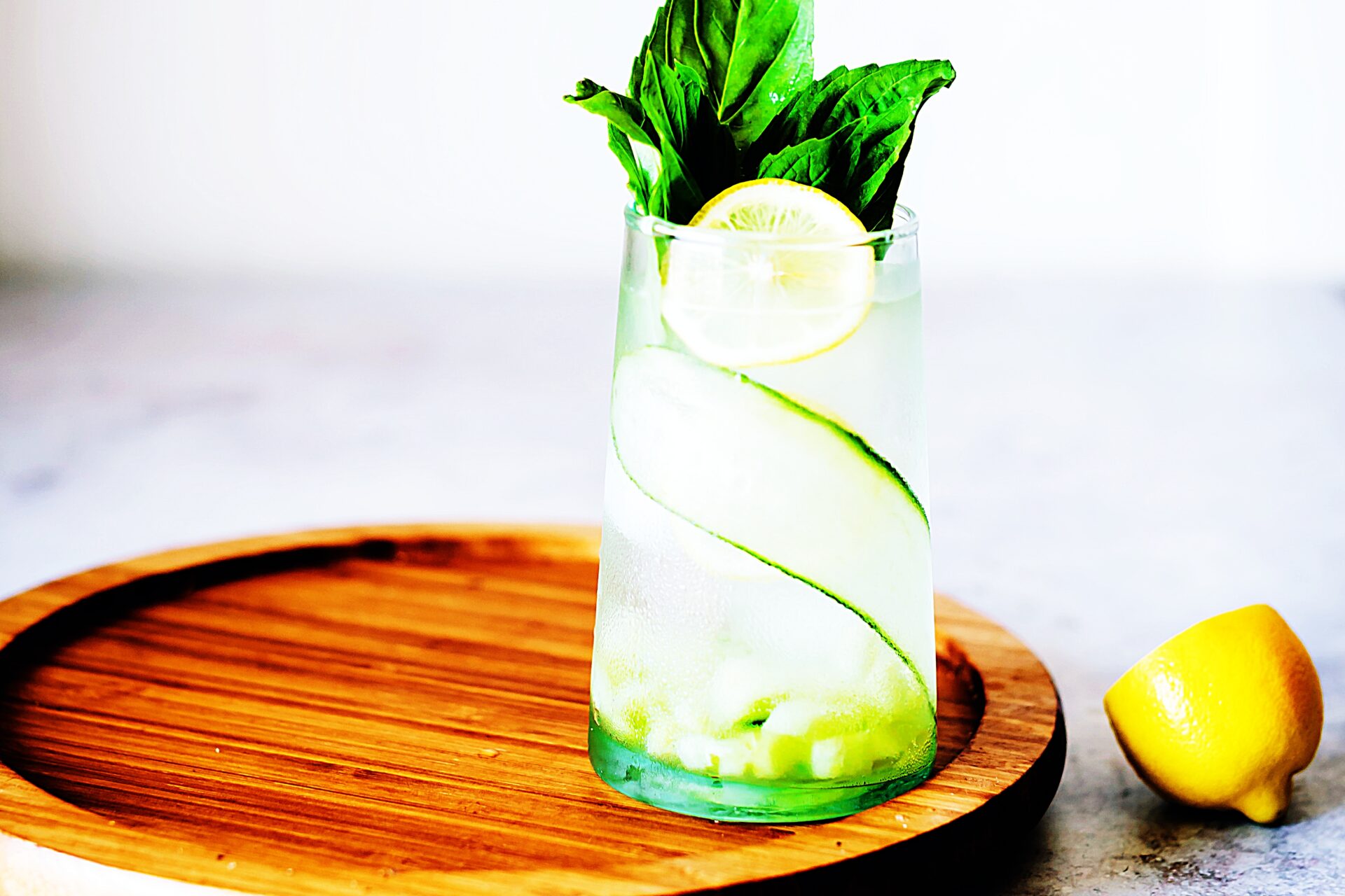 Meal photo - Cucumber Basil Summer Sipper