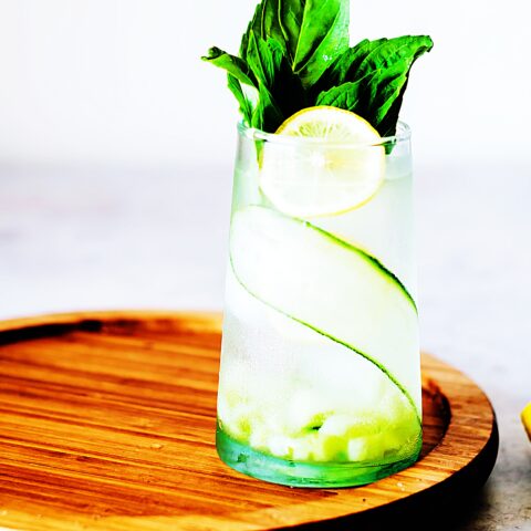 Meal photo - Cucumber Basil Summer Sipper