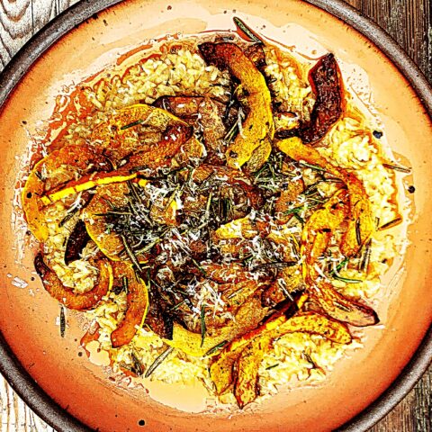 Meal photo - Delicata Squash Risotto