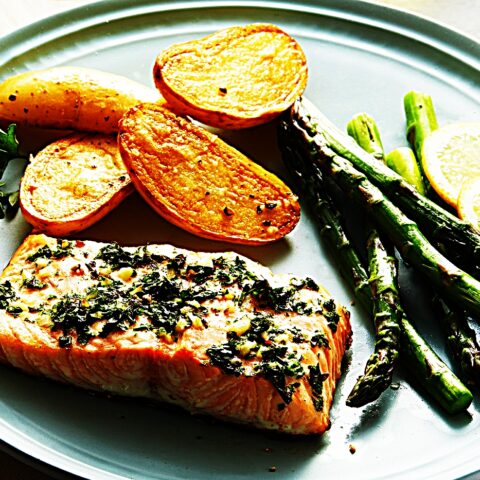 Meal photo - Easy Baked Salmon with Herb Butter