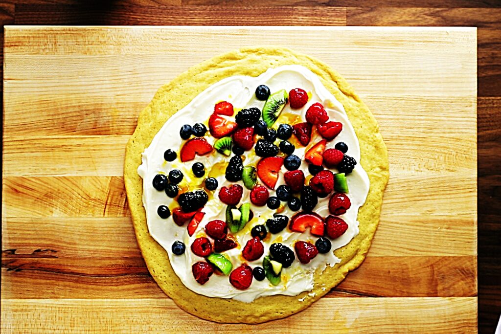 Meal photo - Easy Fruit Cookie Pizza