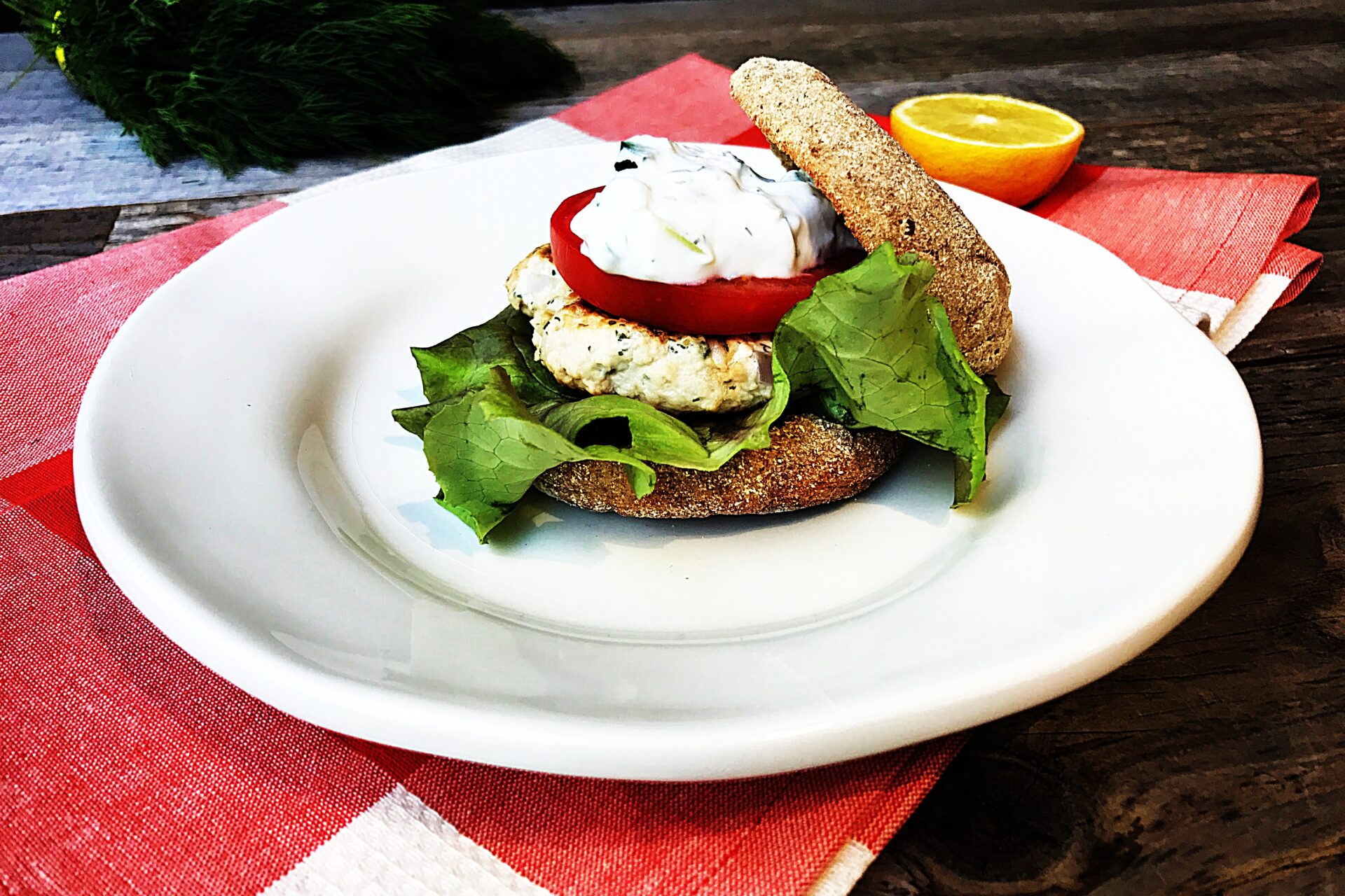 Meal photo - Easy Greek Turkey Burgers