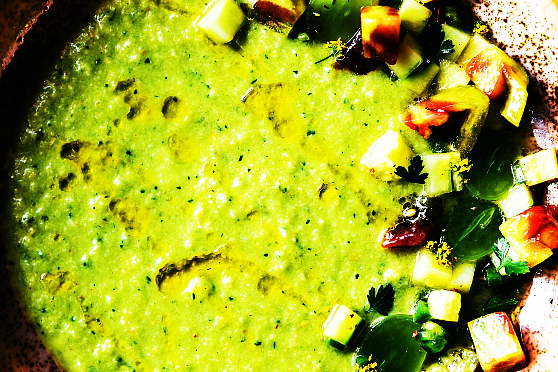 Meal photo - Green Gazpacho