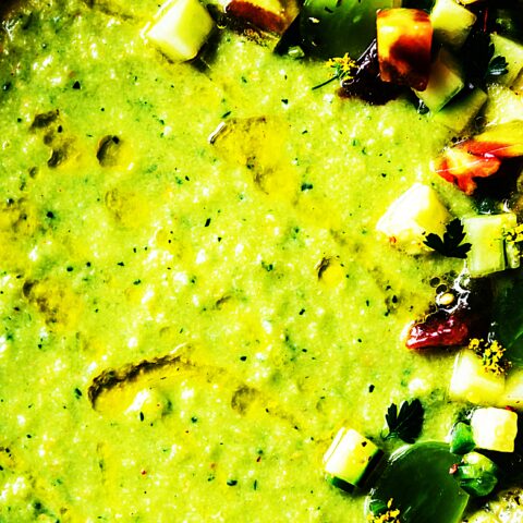 Meal photo - Green Gazpacho