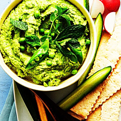 Meal photo - Green Pea & Mint Hummus