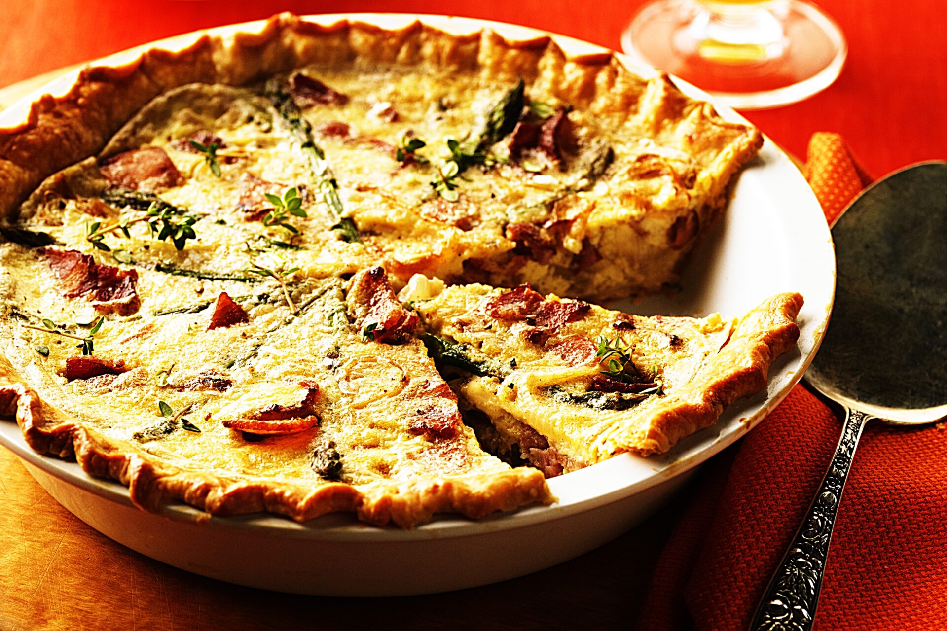 Meal photo - Ham, Bacon, and Caramelized Onion Tart