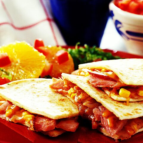 Meal photo - Ham Quesadillas